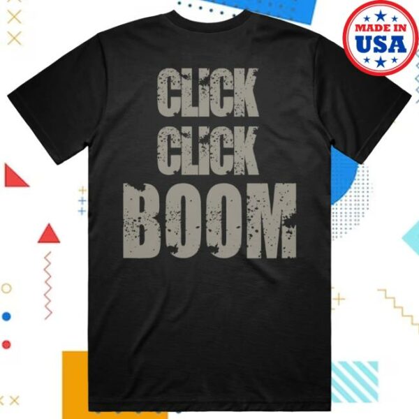 Saliva Store Merch Click Click Boom Vintage T-Shirt