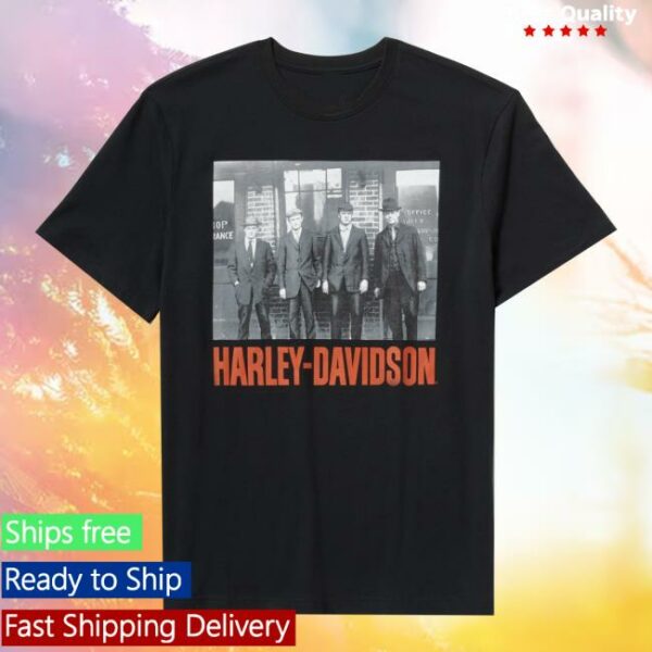 Harley Davidson Store Merch Men’s Founder’s Archival Photo Tee