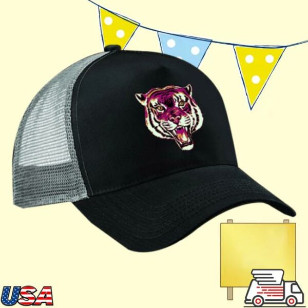 The Beta Band Store Merch Beta Band Tiger Trucker Cap