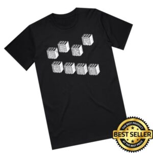 The Beta Band Store Merch Blocks Black T-Shirt