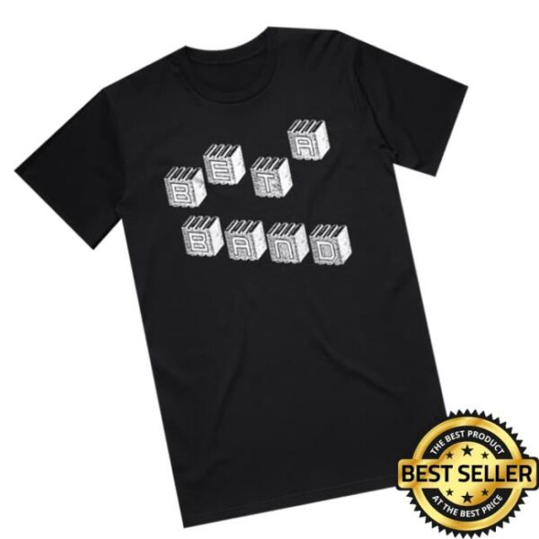 The Beta Band Store Merch Blocks Black T-Shirt