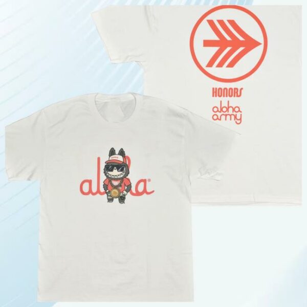 In4mation Store Merch Aloha Army X Honor Ra-Bubu Tee