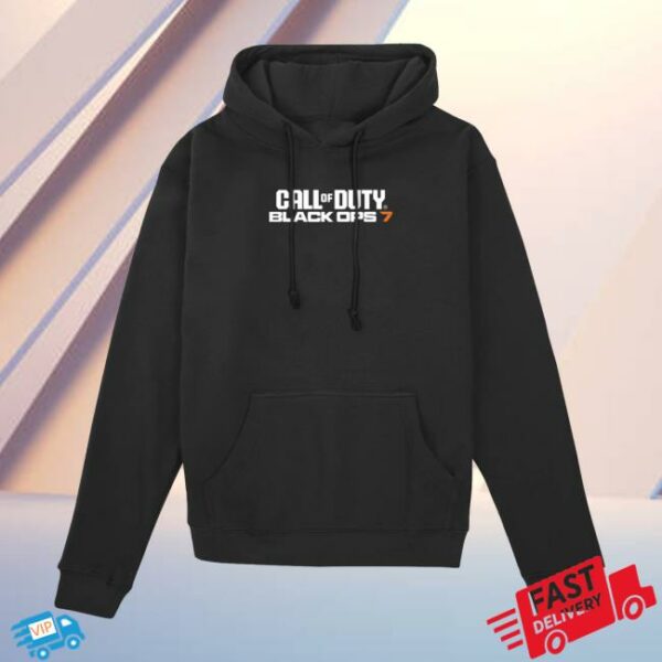 Call Of Duty Store Merch Black Ops 7 Black Hoodie