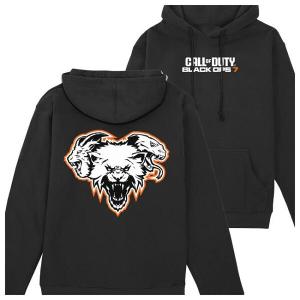 Call Of Duty Store Merch Black Ops 7 Black Hoodie