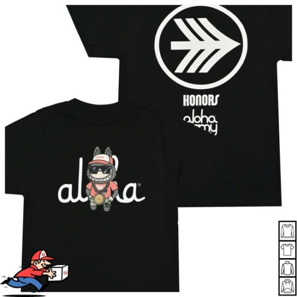 In4mation Store Merch Aloha Army X Honors Kids Ra-Bubu Tee