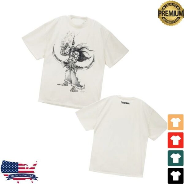 Blizzard Gear Merch Store Warcraft Samwise Sketch Night Elf T-Shirt