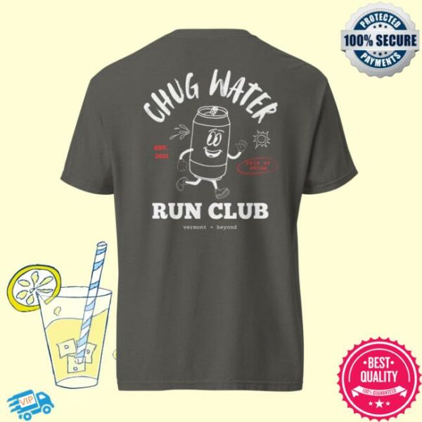 Chugwater To Store Merch Run Club Heavyweight Tee