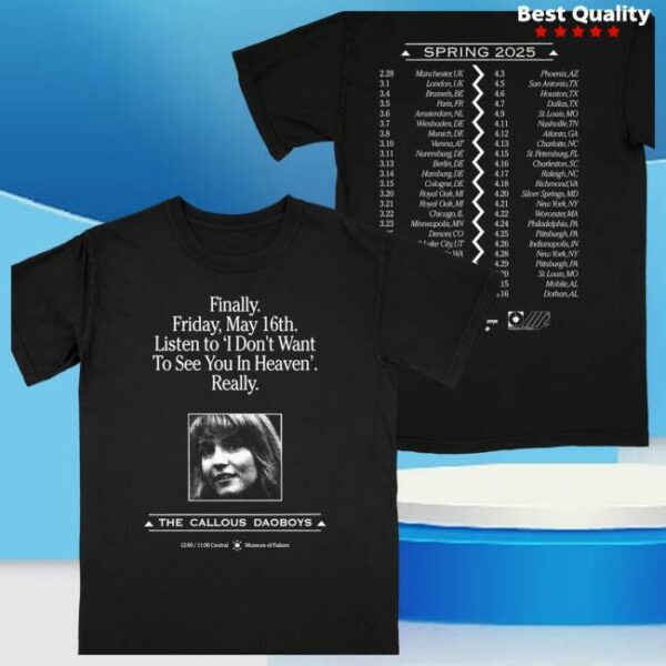 The Callous Daoboys Store Merch May 16Th Tee
