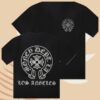 kenny denim exchange usa store merch money dept vintage old english black tee sd