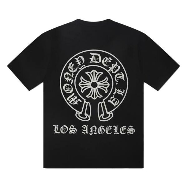 Denim Exchange Usa Store Merch Money Dept. Vintage Old English Black Tee