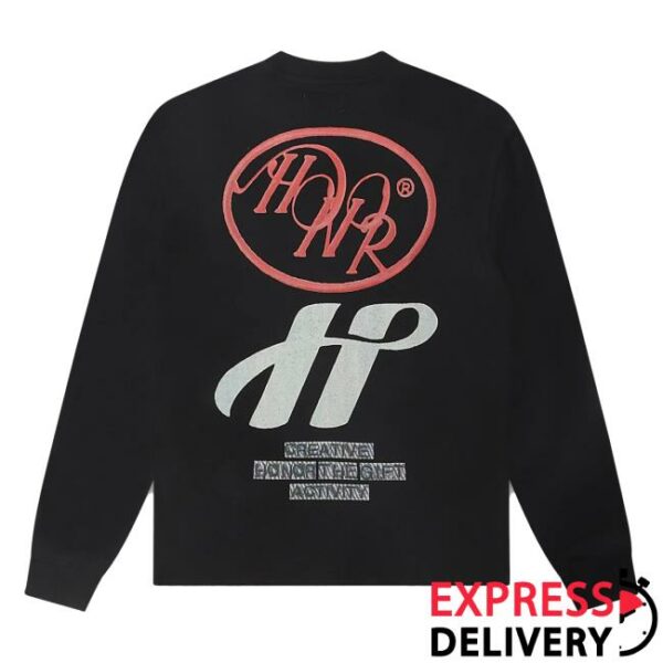 Denim Exchange Usa Store Merch Honor The Gift C-Fall Pop Art Black Long Sleeve