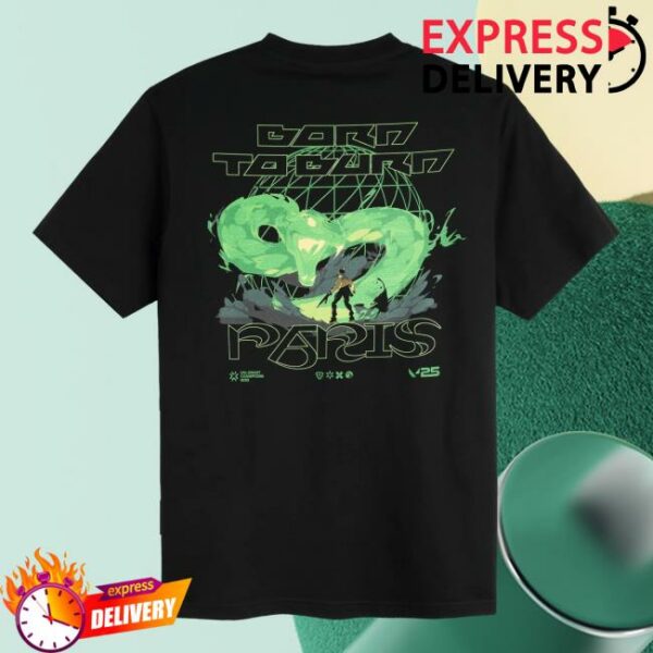 Riot Games Store Merch Valorant Champions Tourᵀᴹ 2025  Born To Burn Tee