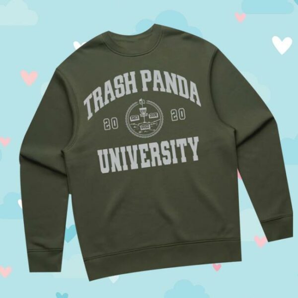 Trash Panda Disc Golf Store Merch Tpu Crewneck