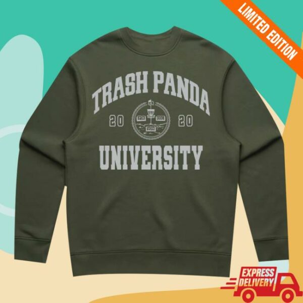 Trash Panda Disc Golf Store Merch Tpu Crewneck