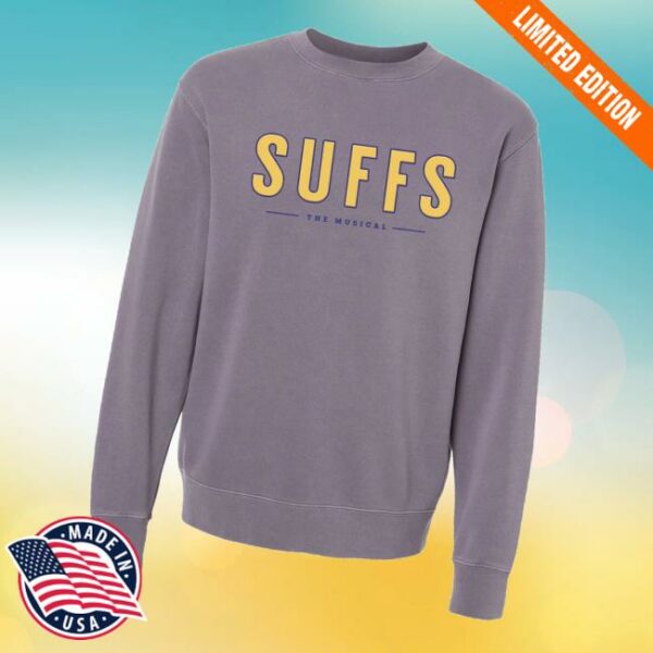 Broadway Merchandise Shop Suffs Logo Puff Crewneck