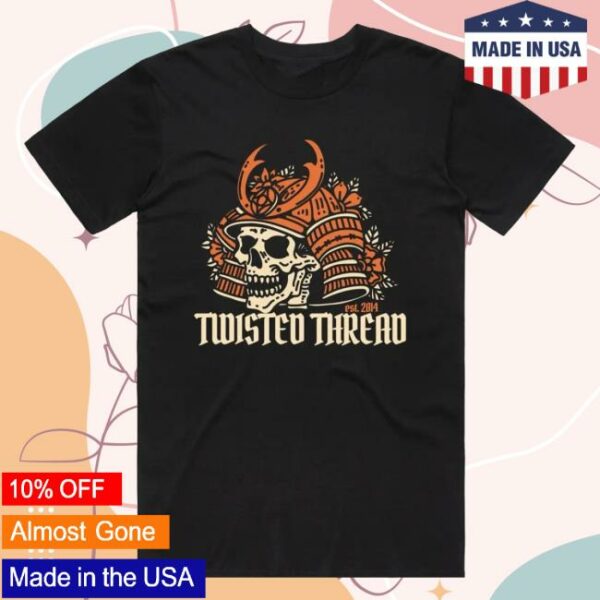 Twisted Thread Store Merch Twisted Thread Samurai Skull Twisted Thread T-Shirt