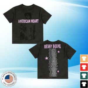 Benson Boone Store Merch American Heart Dateback Photo Tee