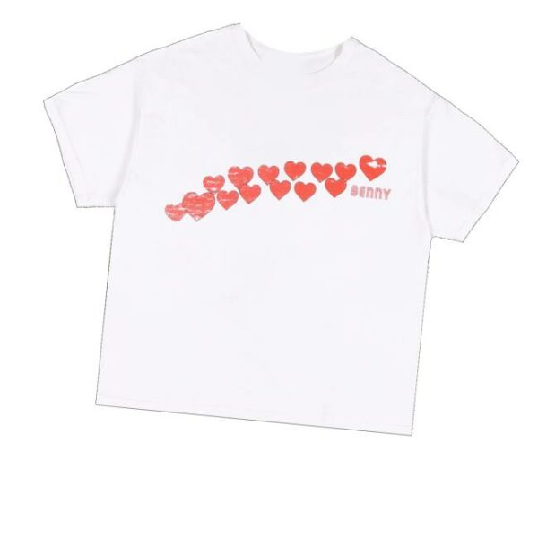 Benson Boone Store Merch Benny Hearts Tee