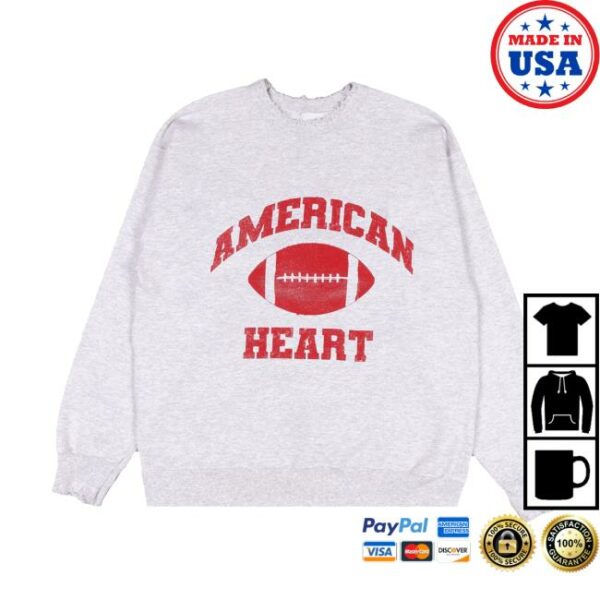 Benson Boone Store Merch Shop American Heart Crewneck