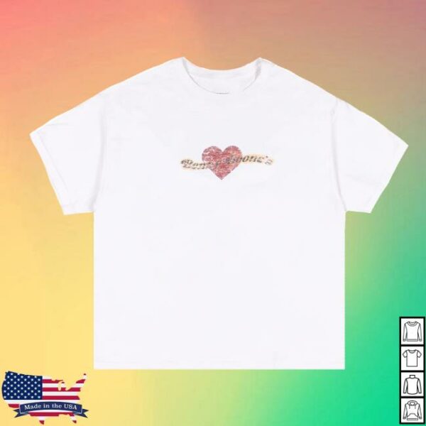 Benson Boone Store Merch Shop Heart Date Back Tee