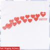 kenny benson boone store merch shop benny hearts tee ww