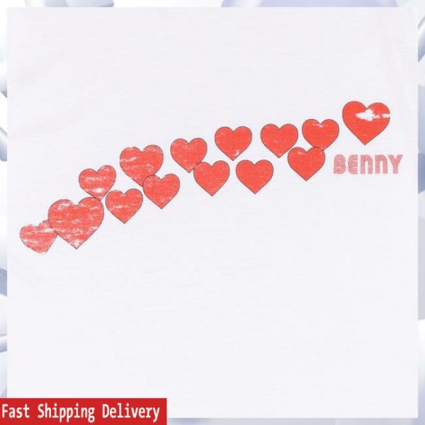 Benson Boone Store Merch Shop Benny Hearts Tee