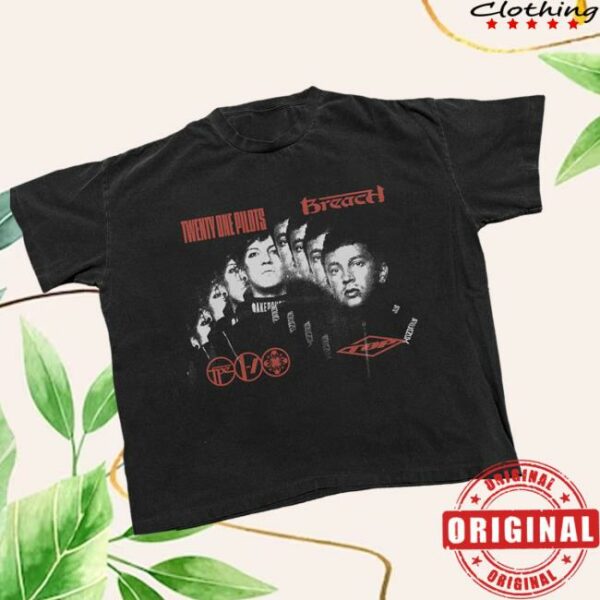 Twenty One Pilots Store Merch Breach Faces T-Shirt