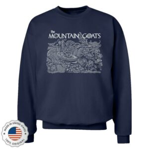 Hello Merch The Mountain Goats Sea Monster Navy Sweatshirt