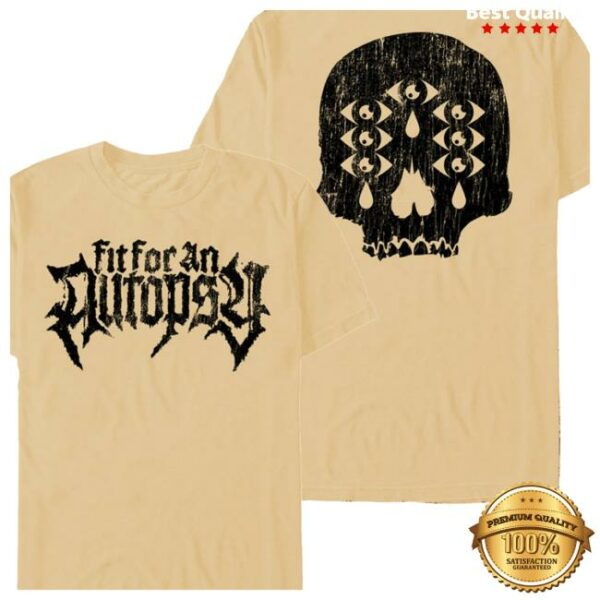 Nuclear Blast Store Merch Fit For An Autopsy – 7 Eyes Vegas Gold – T-Shirt