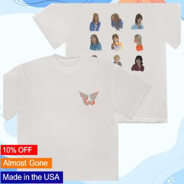 Paul Mccartney Store Merch Wings Watercolor T-Shirt