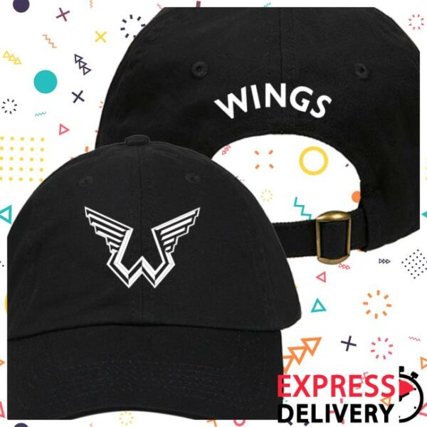 Paul Mccartney Store Merch Wings Logo Cap