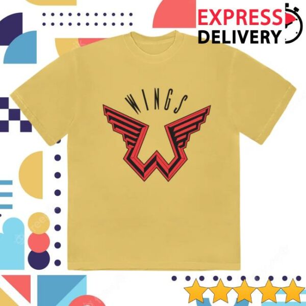 Paul Mccartney Store Merch Wings Logo T-Shirt