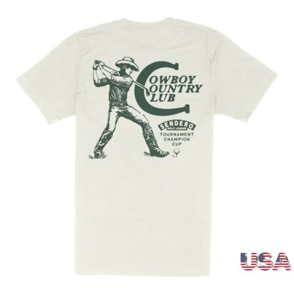 Sun Diego Store Merch Sendero Cowboy Country Club T-Shirt