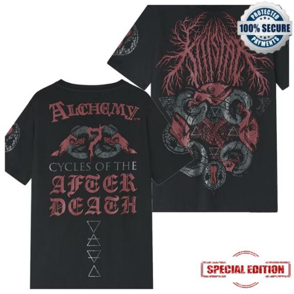 Killstar Store Merch Alchemy After Death Cycles T Shirt