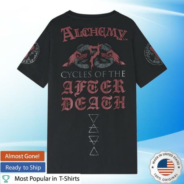 Killstar Store Merch Alchemy After Death Cycles T Shirt
