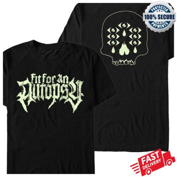 Impericon Store Merch Fit For An Autopsy – 7 Eyes Cover – T-Shirt