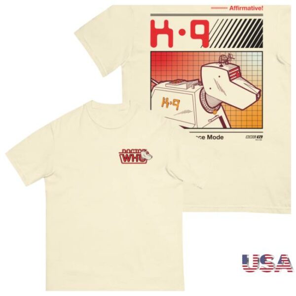 Bbc Store Merch Doctor Who K-9 Unisex T-Shirt
