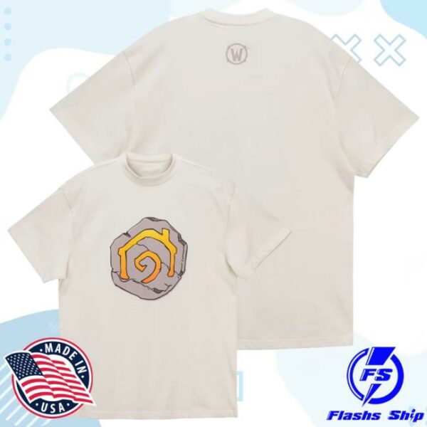 Blizzard Store Merch Midnight Homestone White T-Shirt