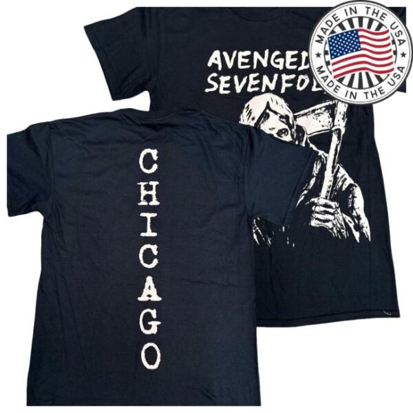 A7x World Store Merch Reaper Soldier Field Pop-Up Tee