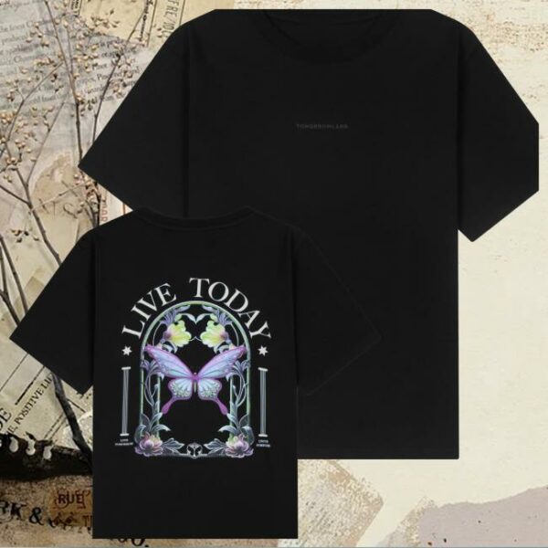 Tomorrowland Store Merch Butterfly Live Today T-Shirt