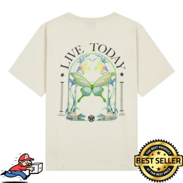Tomorrowland Store Merch Butterfly Live Today Shirt