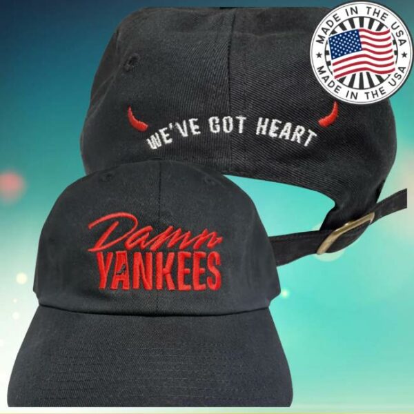 Broadway Merchandise Shop Store Merch Damn Yankees Heart Cap