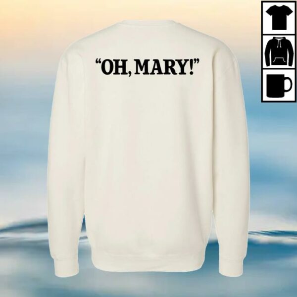 Broadway Merchandise Shop Merch Store Oh Mary Portrait Crewneck