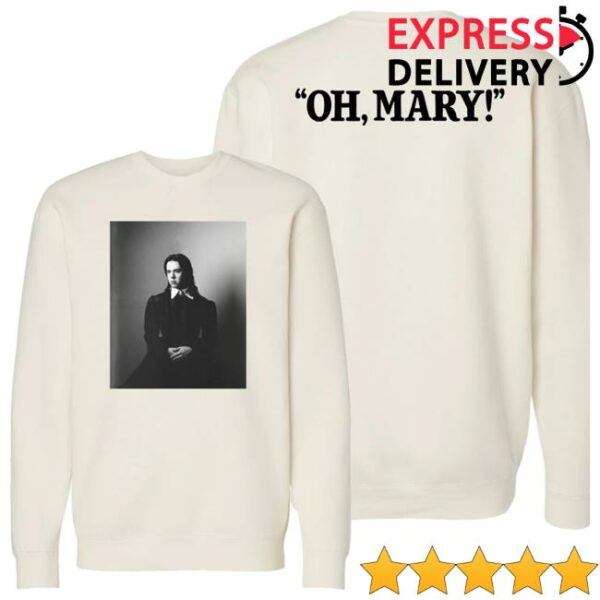 Broadway Merchandise Shop Merch Store Oh Mary Portrait Crewneck