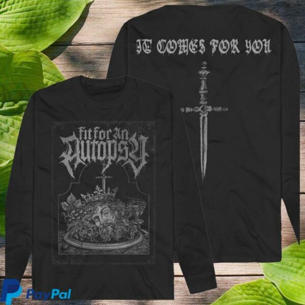 Nuclear Blast Store Merch Fit For An Autopsy – Icfy King – Longsleeve