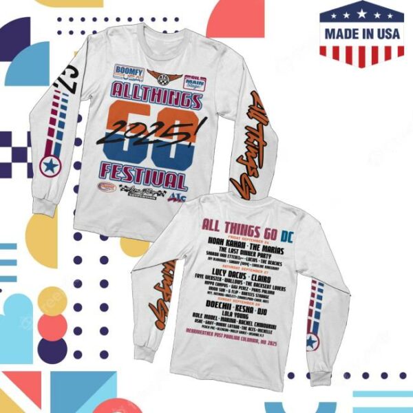 All Things Go Merch Store Dc Racing Team Lineup Long Sleeve