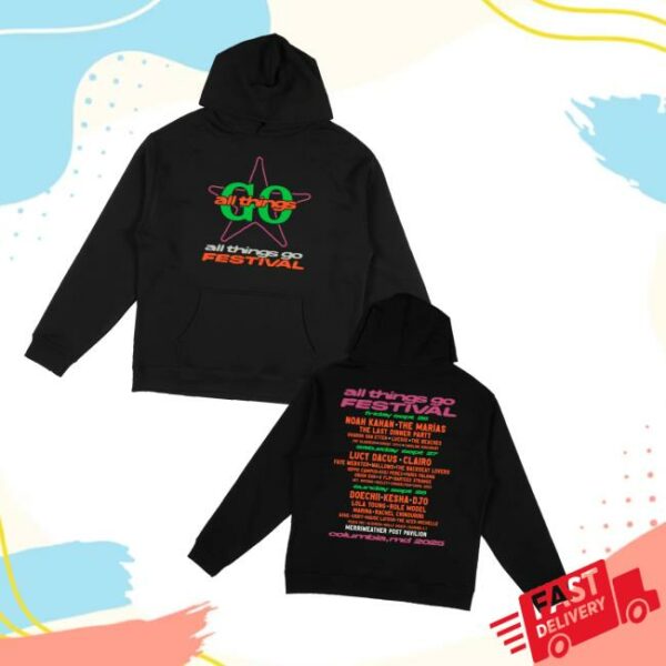 All Things Go Merch Store Star Power Dc Lineup Hoodie