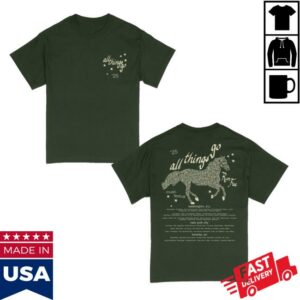 All Things Go Merch Store Run Free Lineup Tee