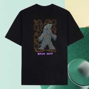 Godzilla Merch Store Exclusive Brain Dead X Godzilla Hedorah T-Shirt Black Variant