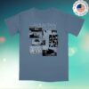 Grateful Dead Merch Store Skeletons 60Th Sky Tie-Dye T-Shirt